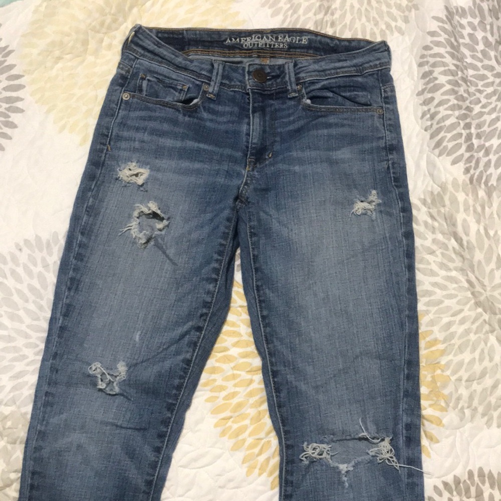 AE Jeans with holes